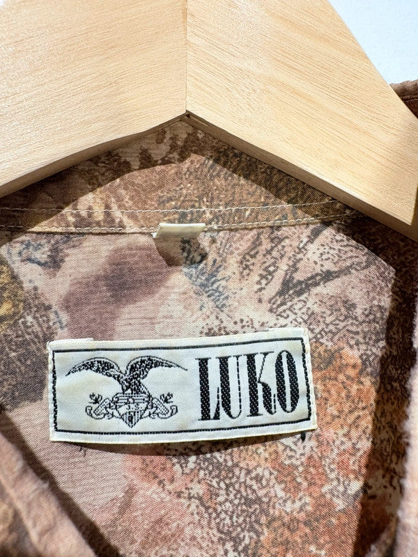 Camisa estampada vintage