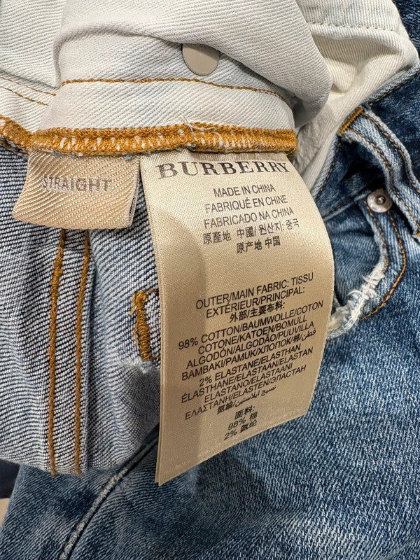 Vaqueros rectos Burberry