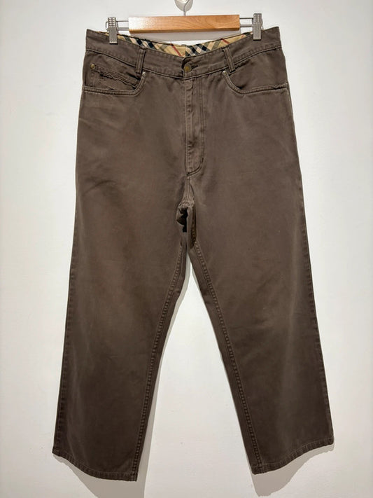 Pantalón recto Burberry