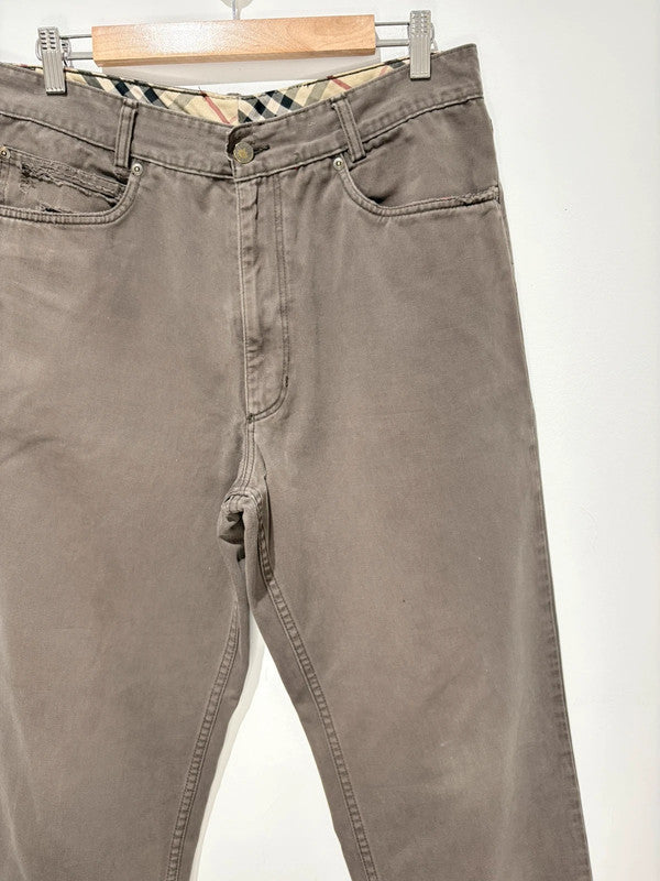 Pantalón recto Burberry