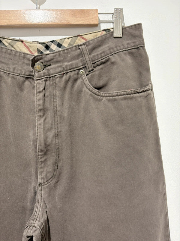 Pantalón recto Burberry