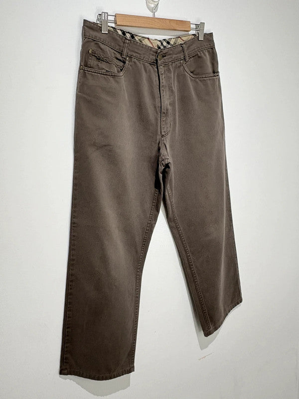 Pantalón recto Burberry