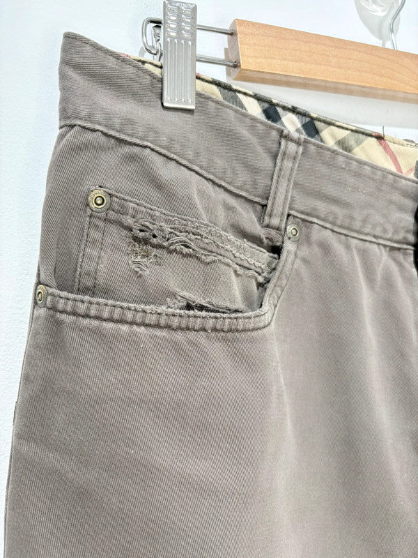 Pantalón recto Burberry