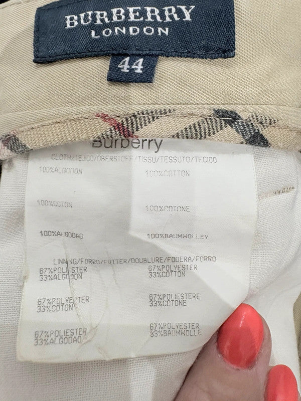 Pantalón chino beige Burberry