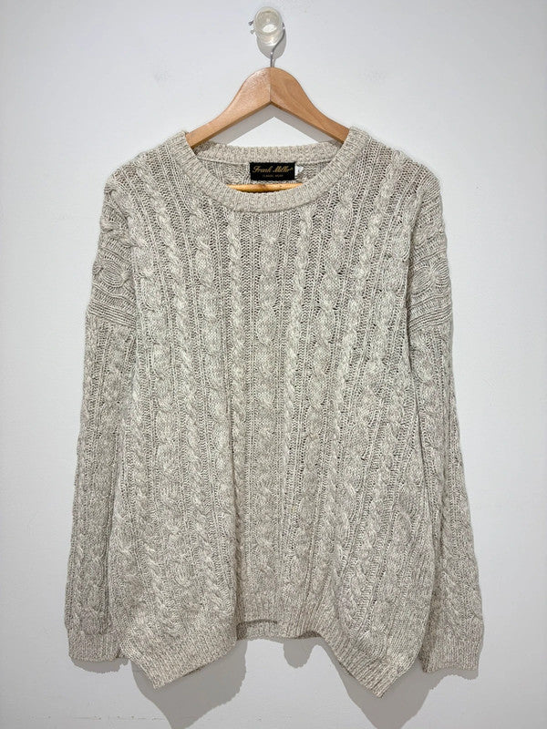 Jersey de punto trenzado Vintage