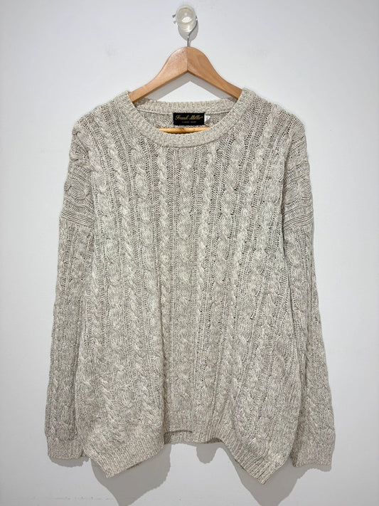 Jersey de punto trenzado Vintage