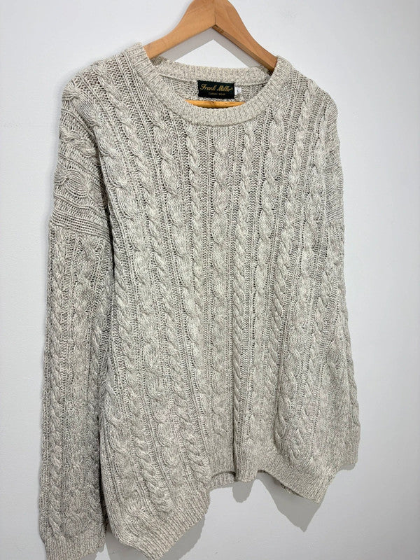 Jersey de punto trenzado Vintage