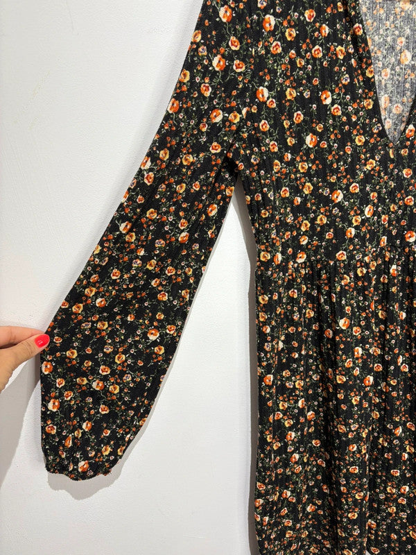 Vestido estampado de Zara