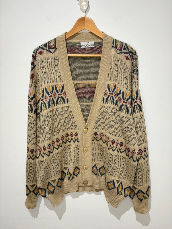 Cárdigan de punto vintage