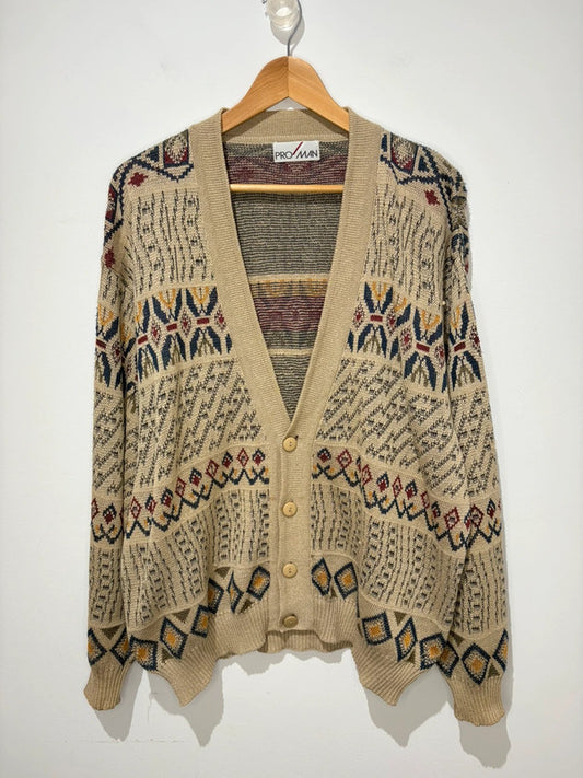 Cárdigan de punto vintage