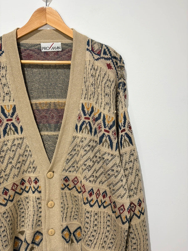 Cárdigan de punto vintage