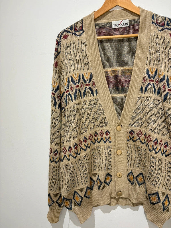Cárdigan de punto vintage