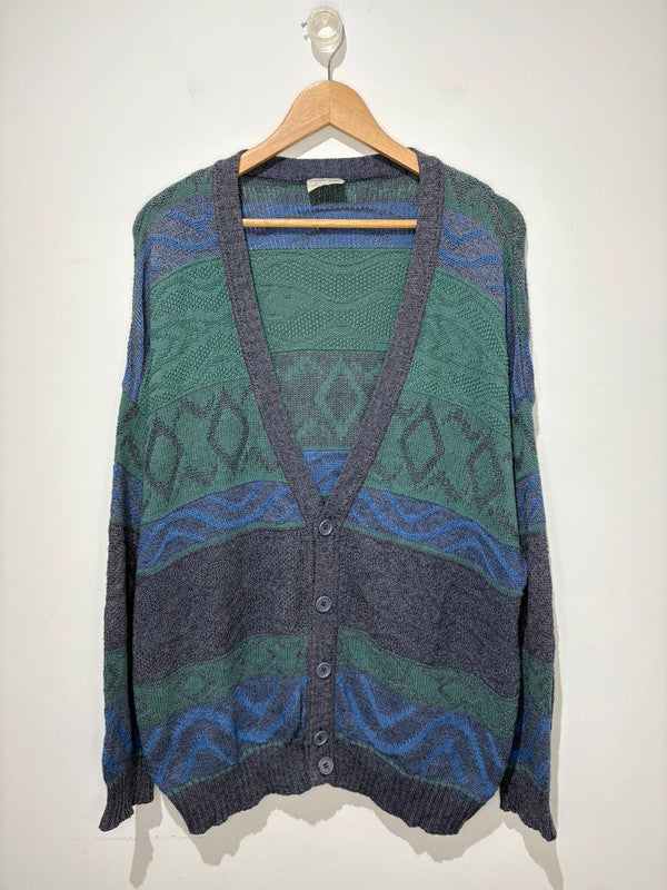 Cárdigan estampado Vintage