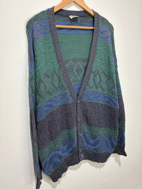 Cárdigan estampado Vintage