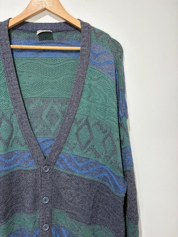 Cárdigan estampado Vintage