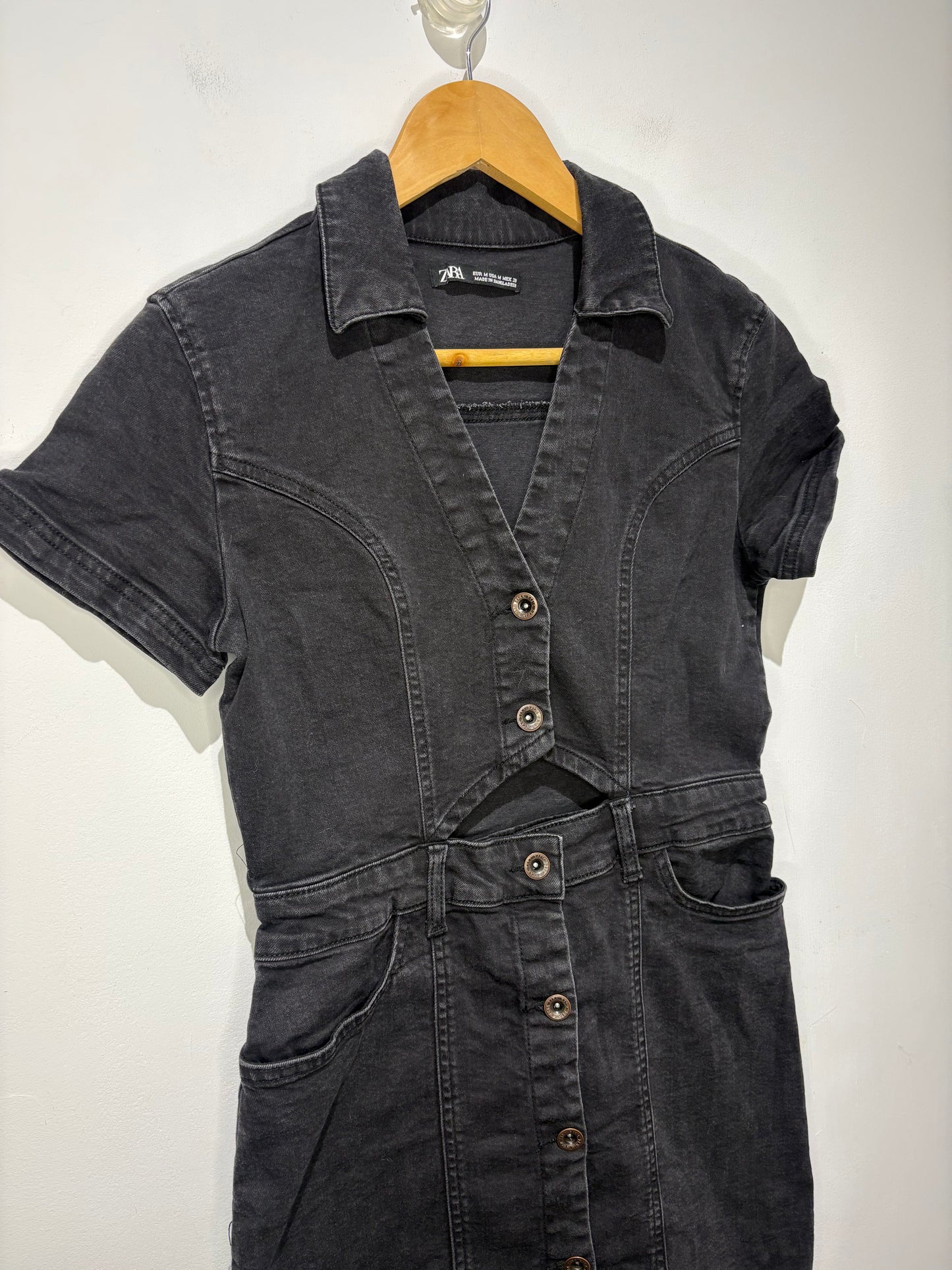 Vestido vaquero de Zara