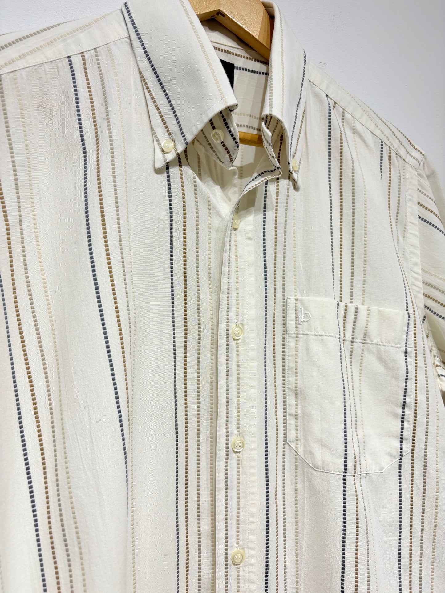 Camisa rayas 100% algodón di roccobarocco