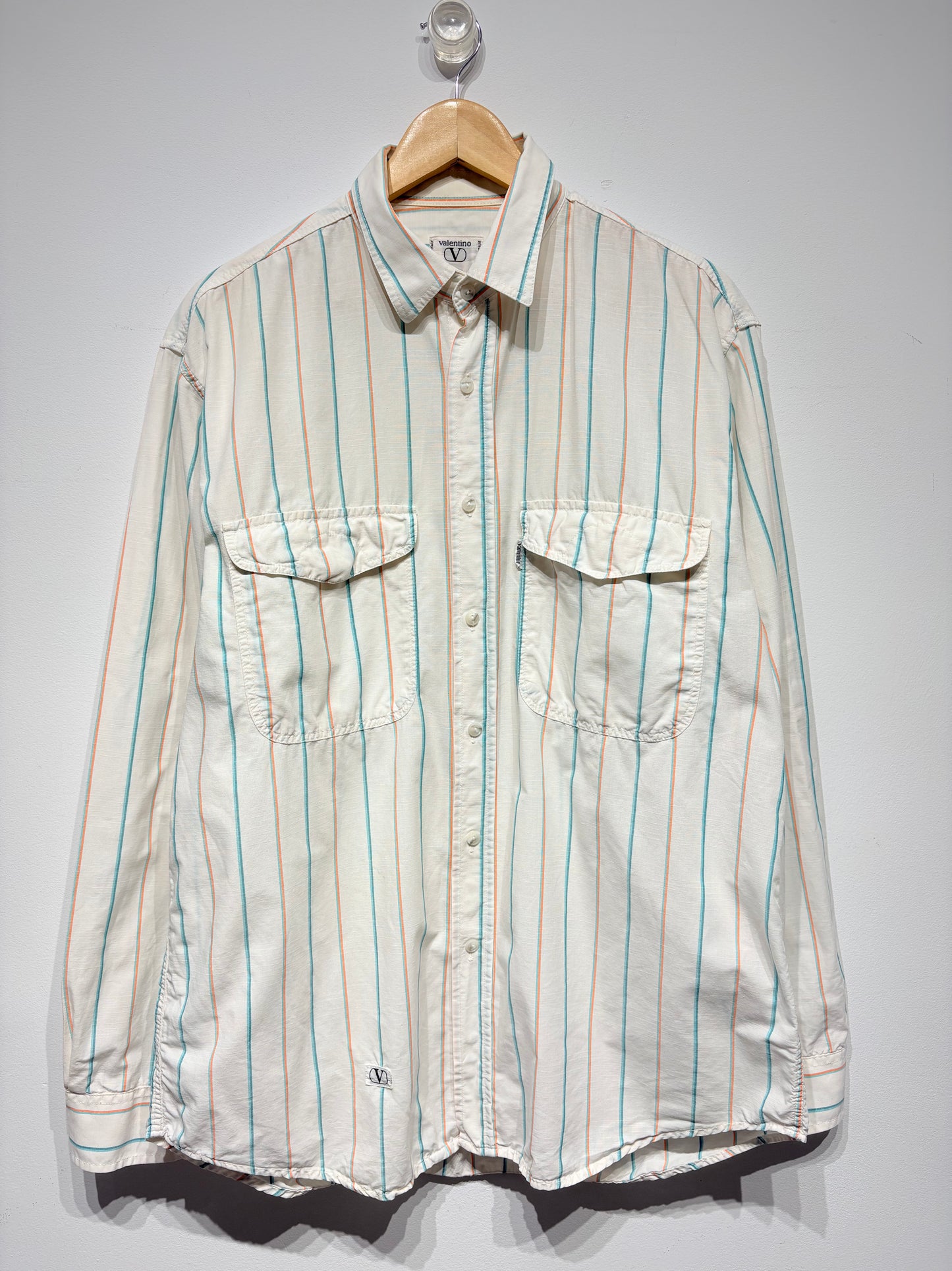 Camisa rayas tipo Jeans Valentino