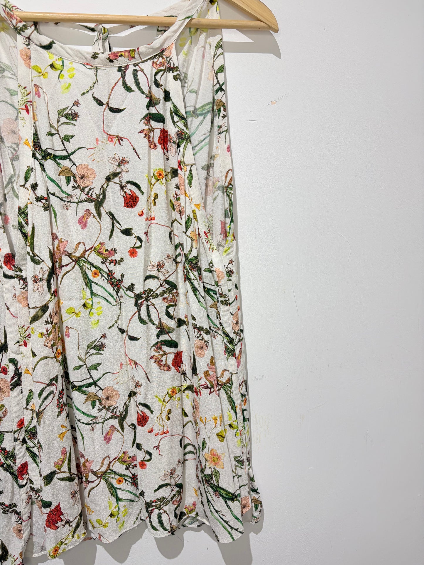 Blusa tirantes estampada Zara