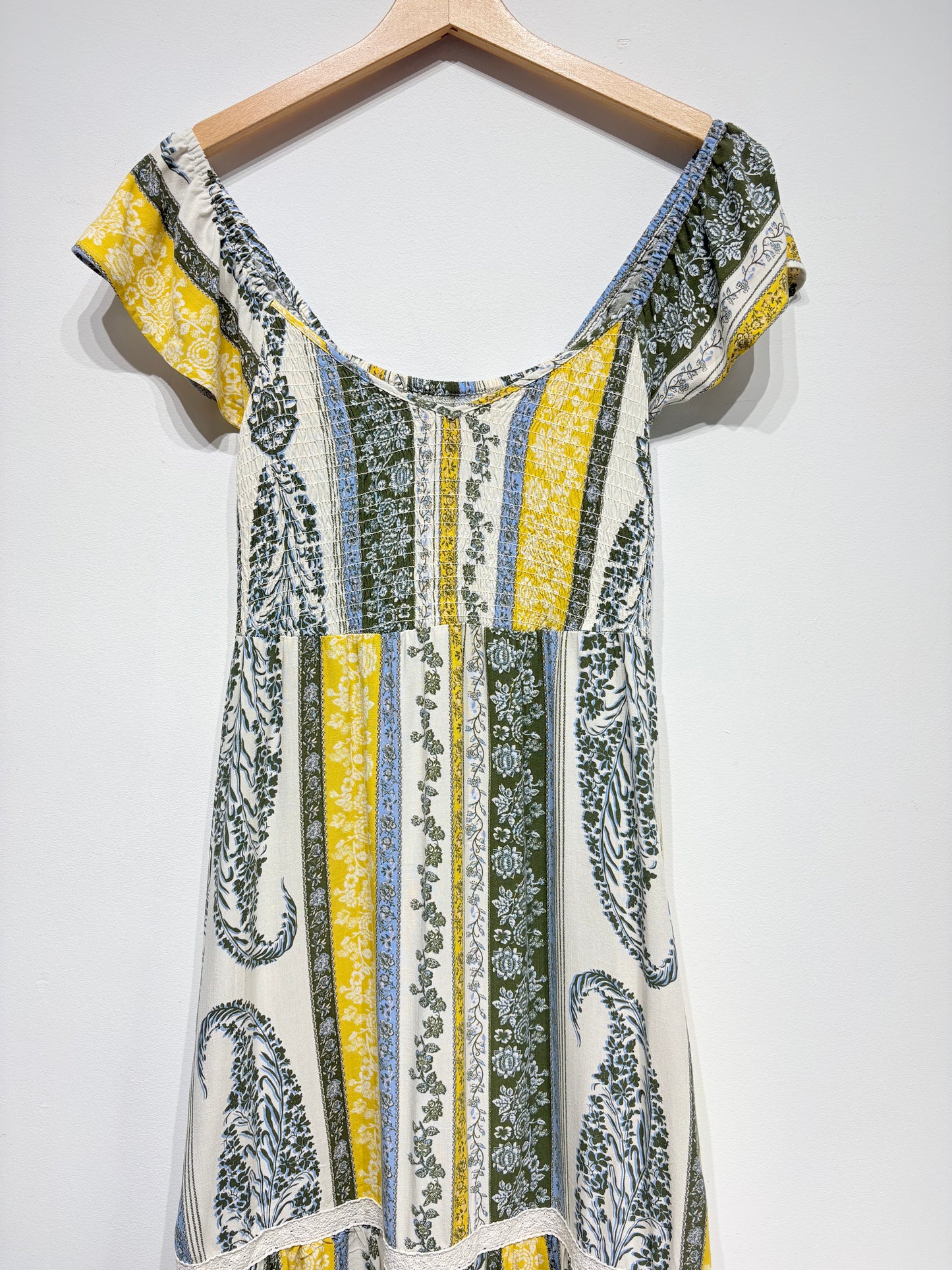 Vestido estampado Springfield