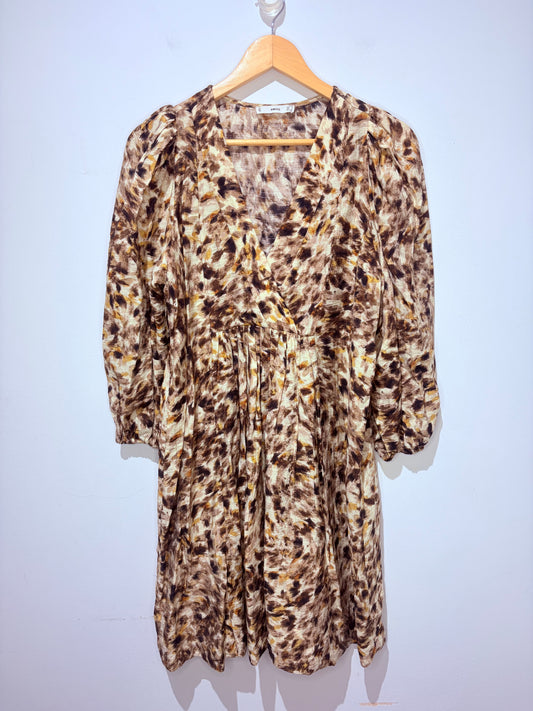 Vestido estampado de Mango