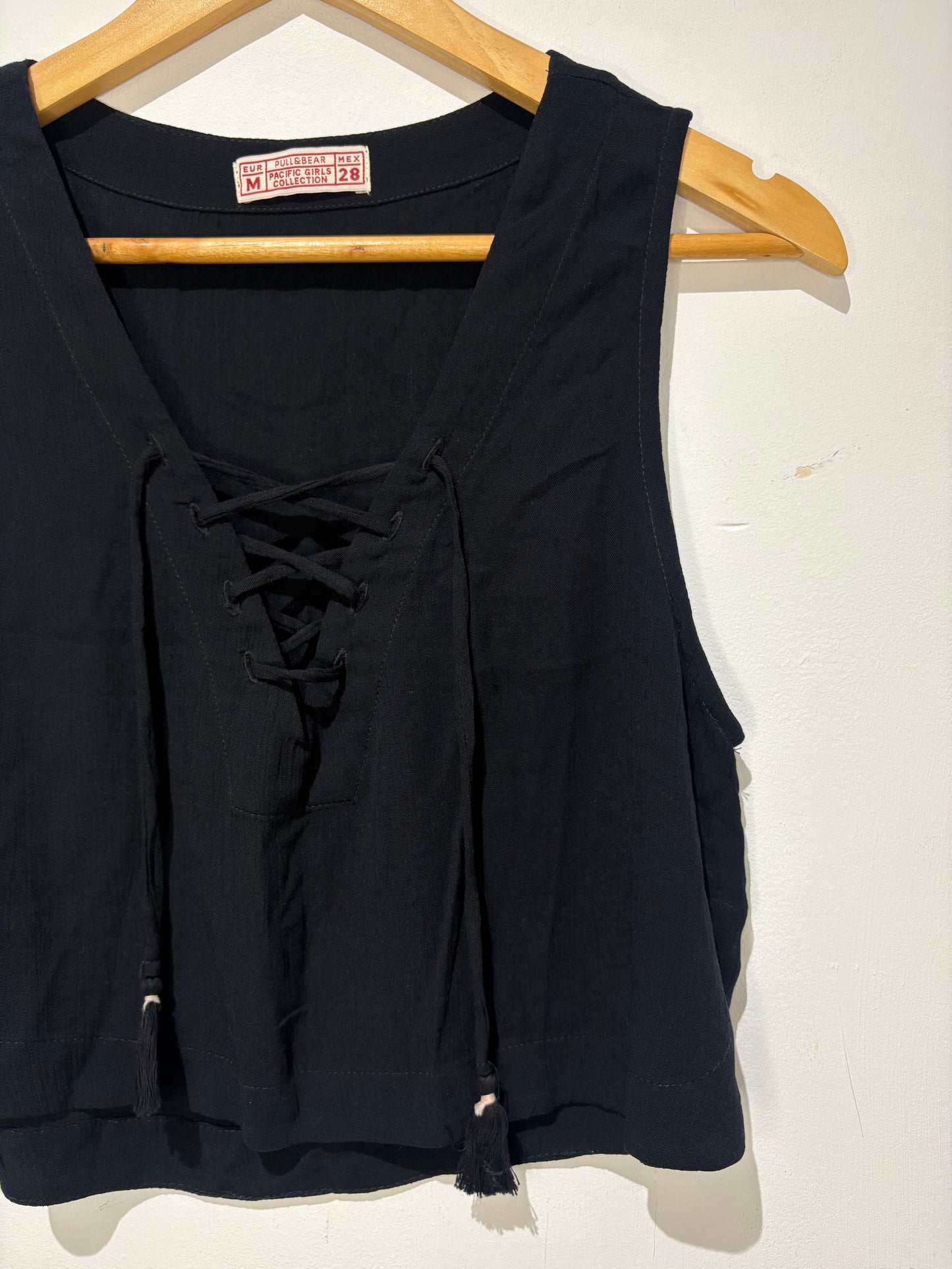 Top escote atado Pull&Bear