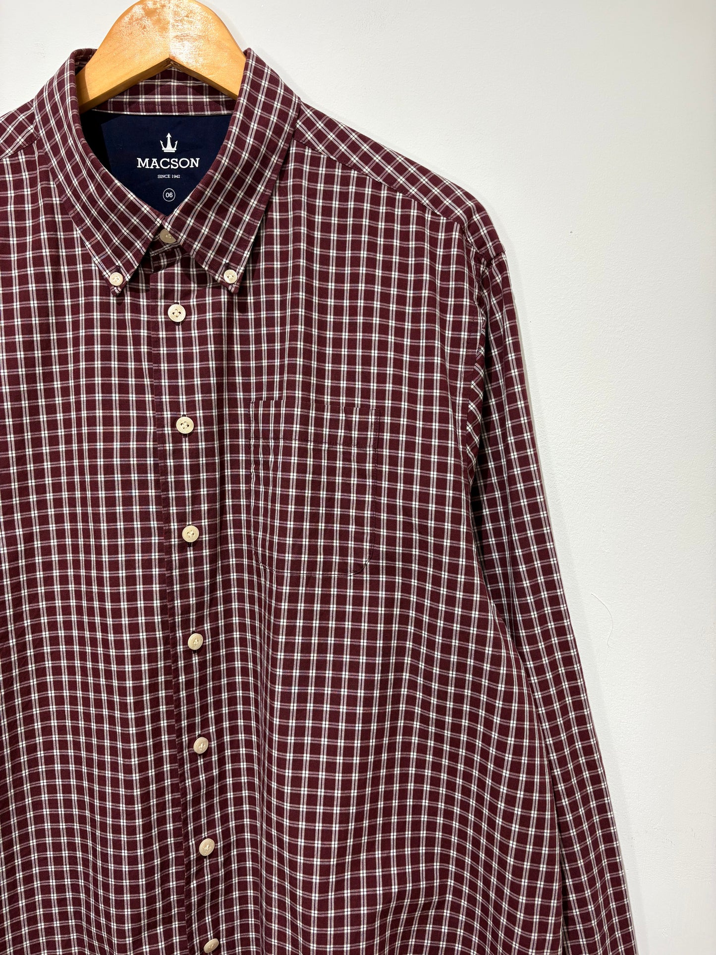 Camisa de cuadros Macson