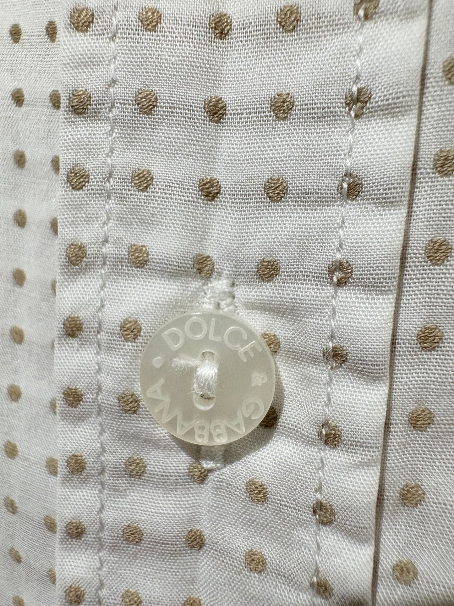 Camisa D&G de puntitos
