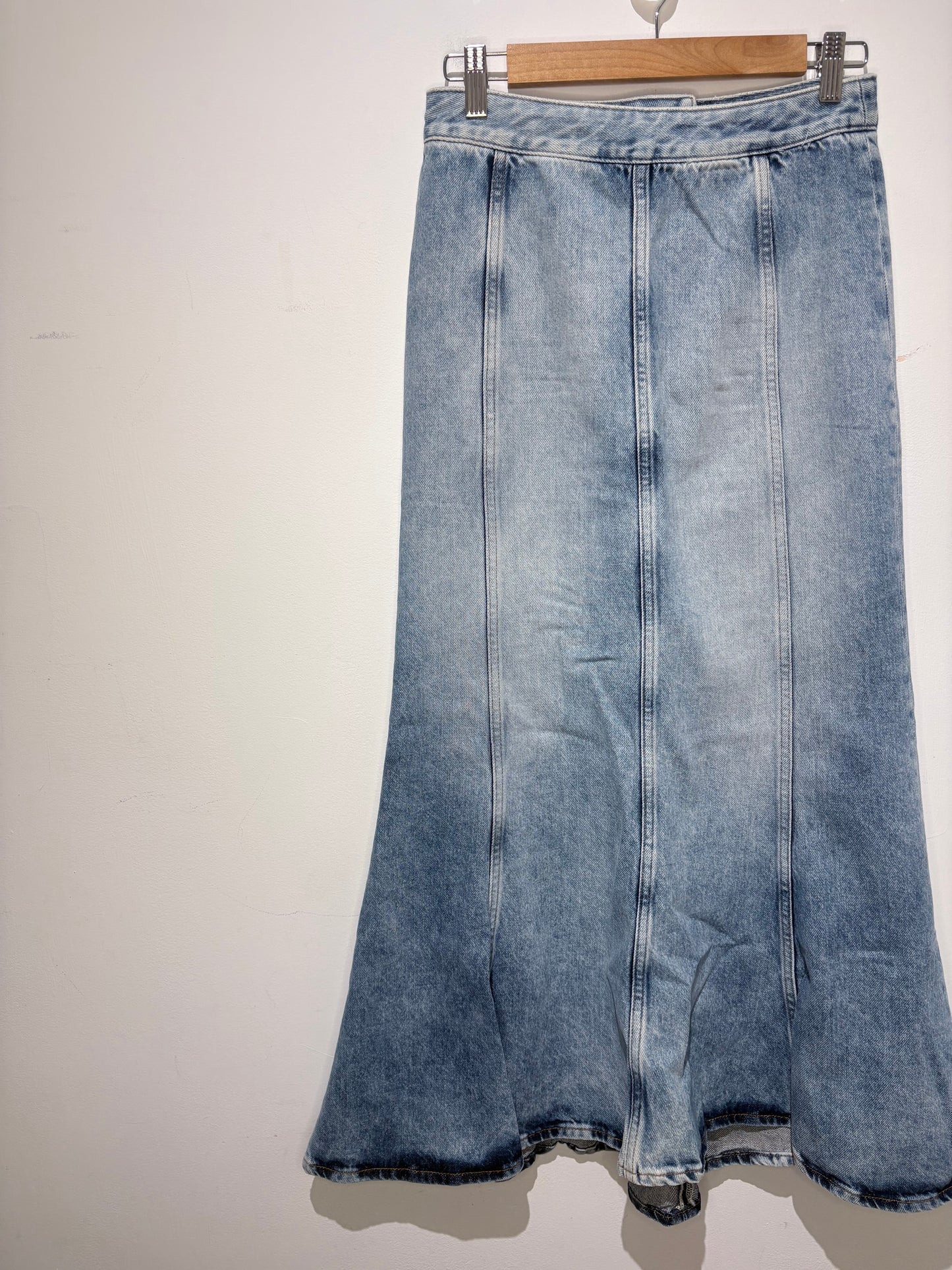 Falda vaquera larga H&M
