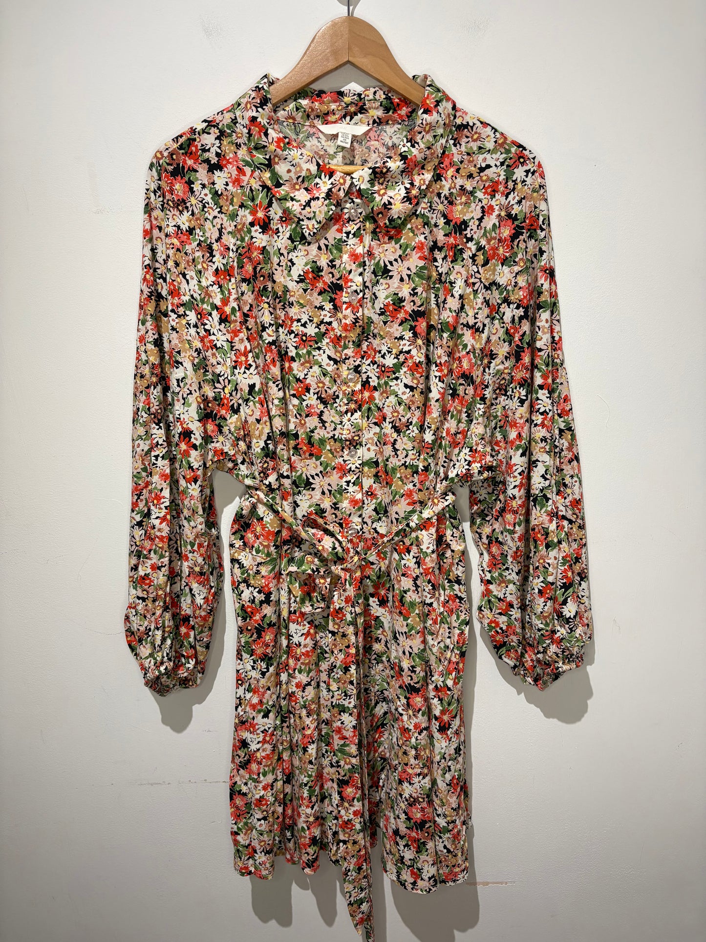 Vestido de flores de H&M