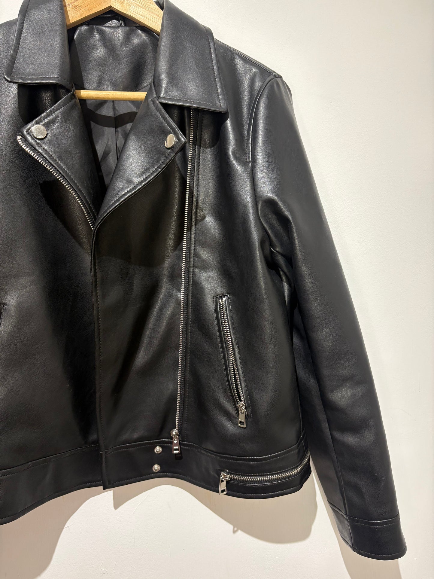 Chaqueta Biker polipiel