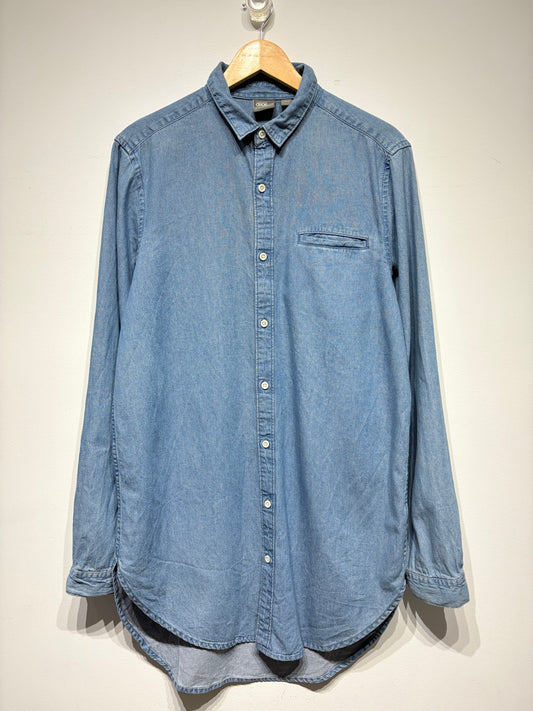 Camisa larga vaquera