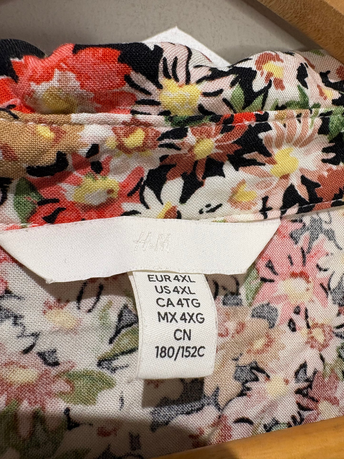 Vestido de flores de H&M