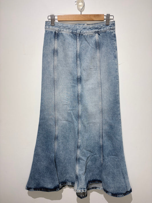 Falda vaquera larga H&M
