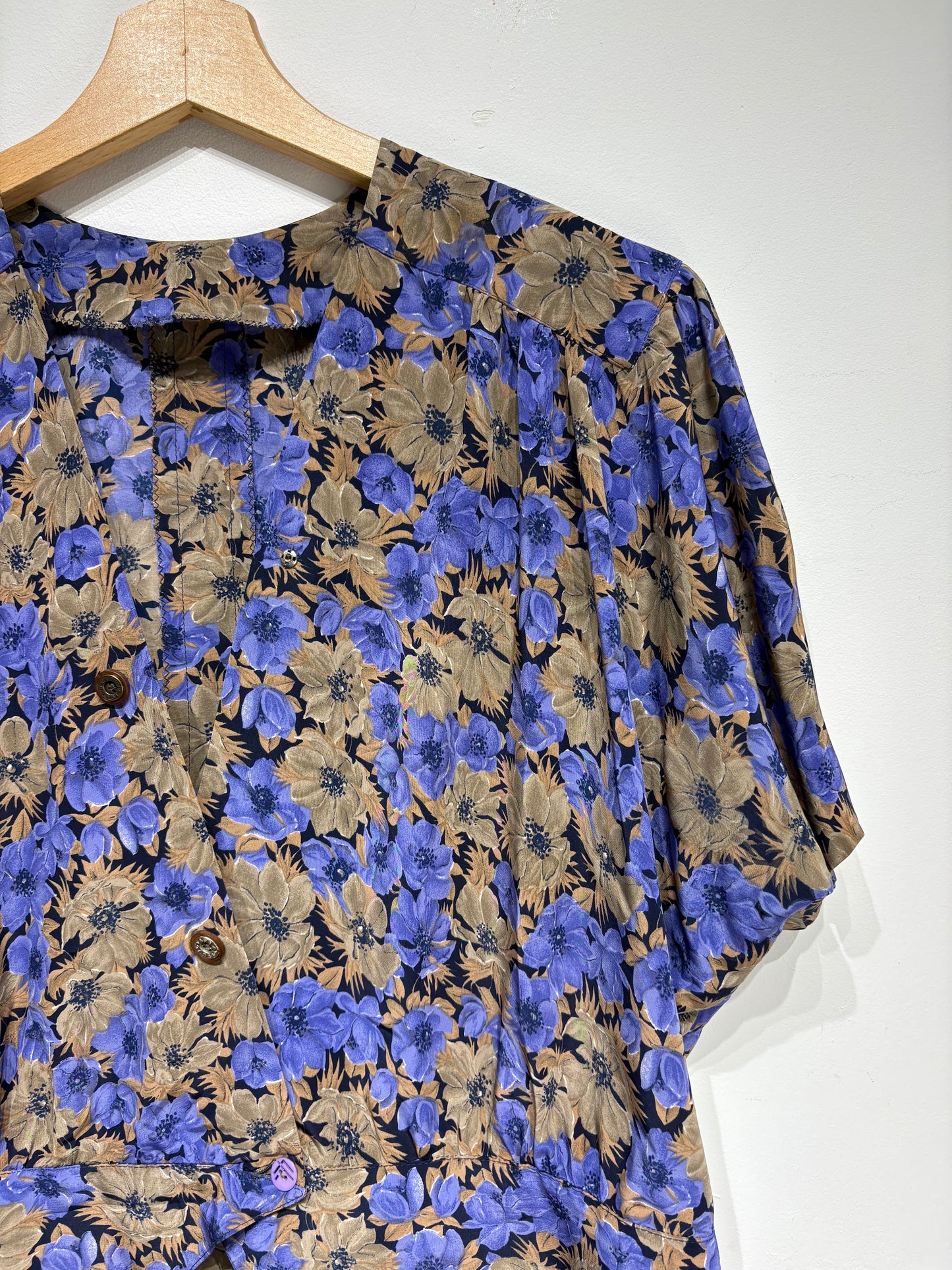 Blusa vintage estampada