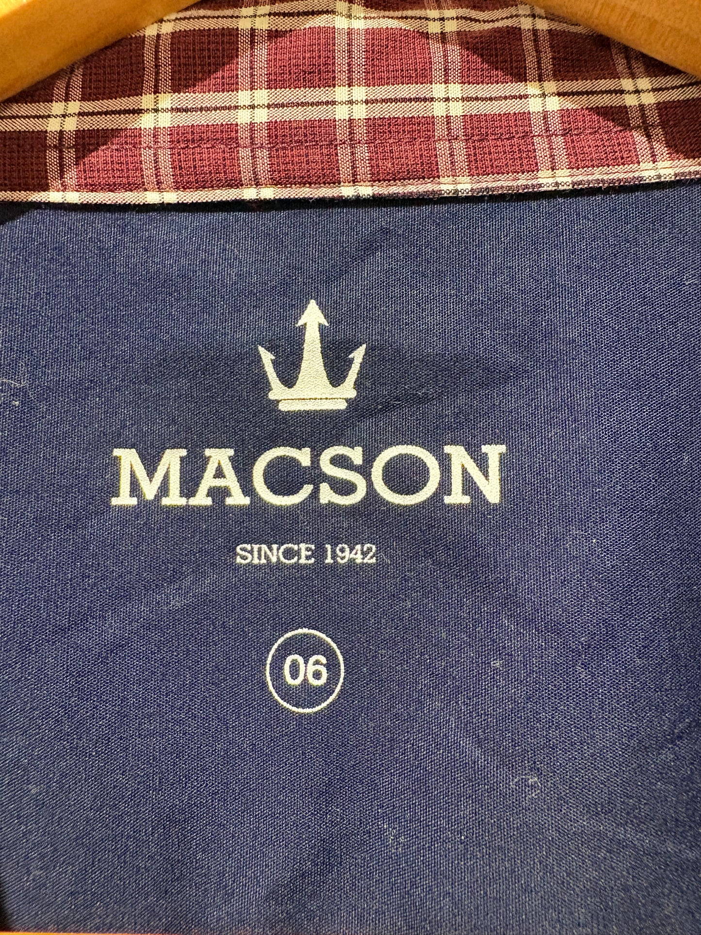 Camisa de cuadros Macson