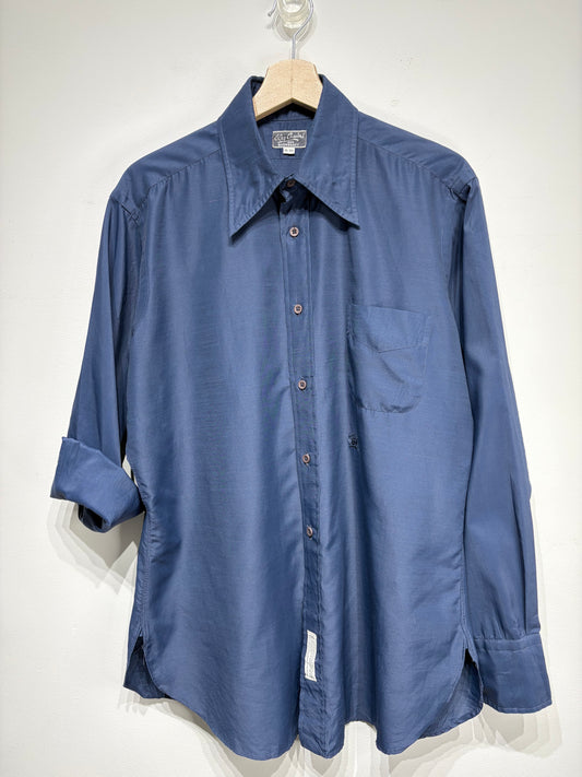 Camisa vintage de trevira y algodón