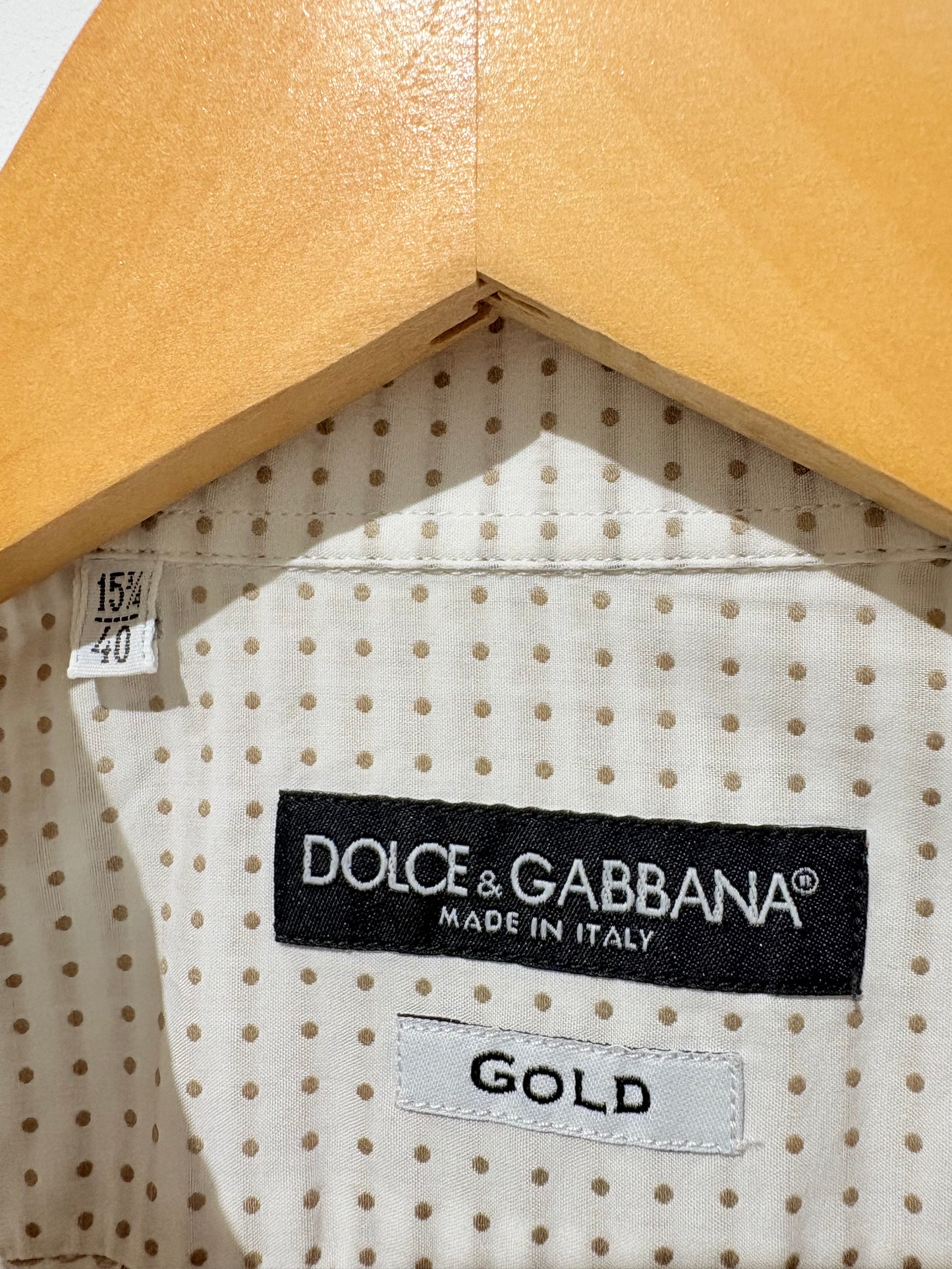 Camisa D&G de puntitos
