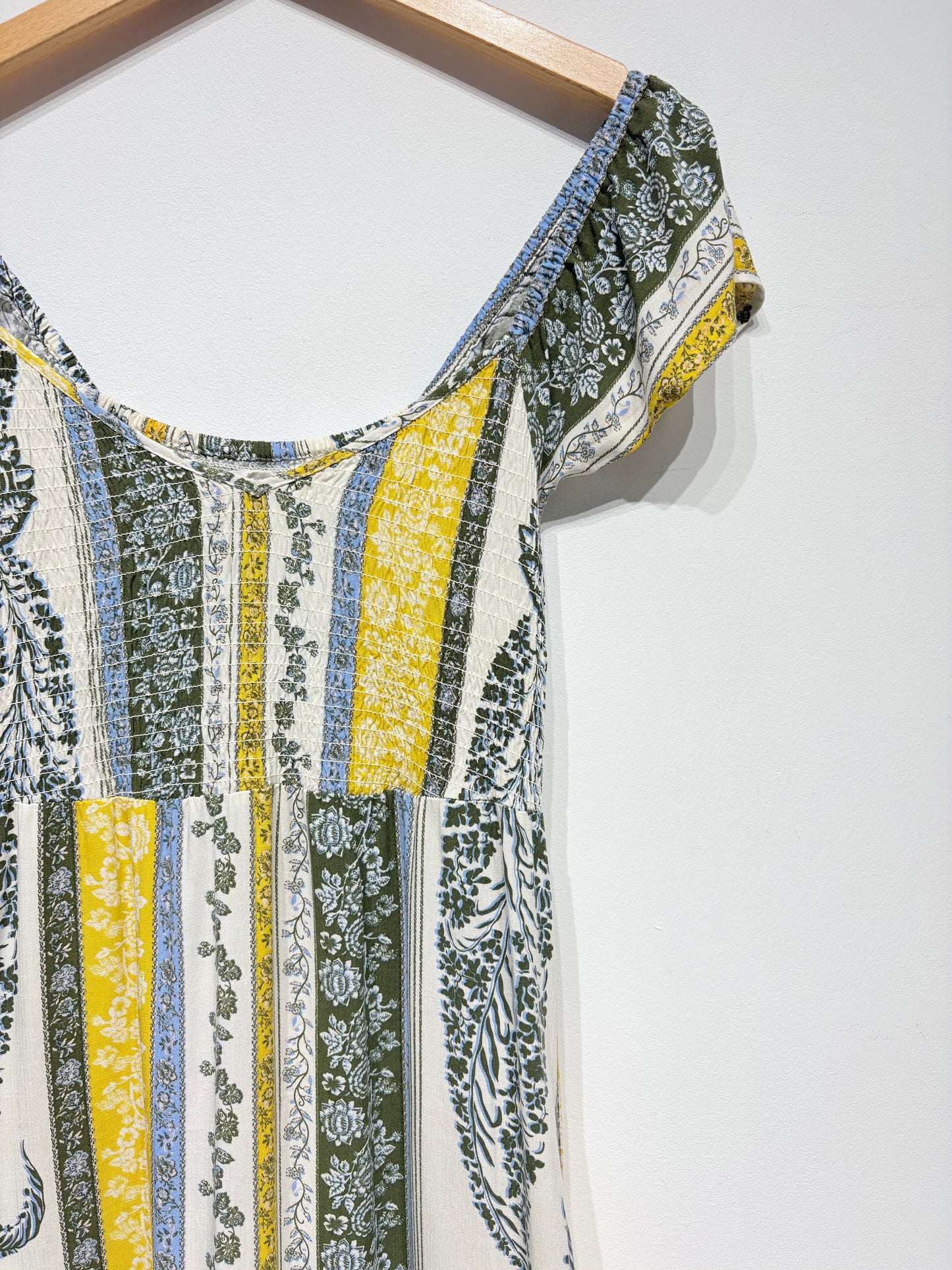 Vestido estampado Springfield