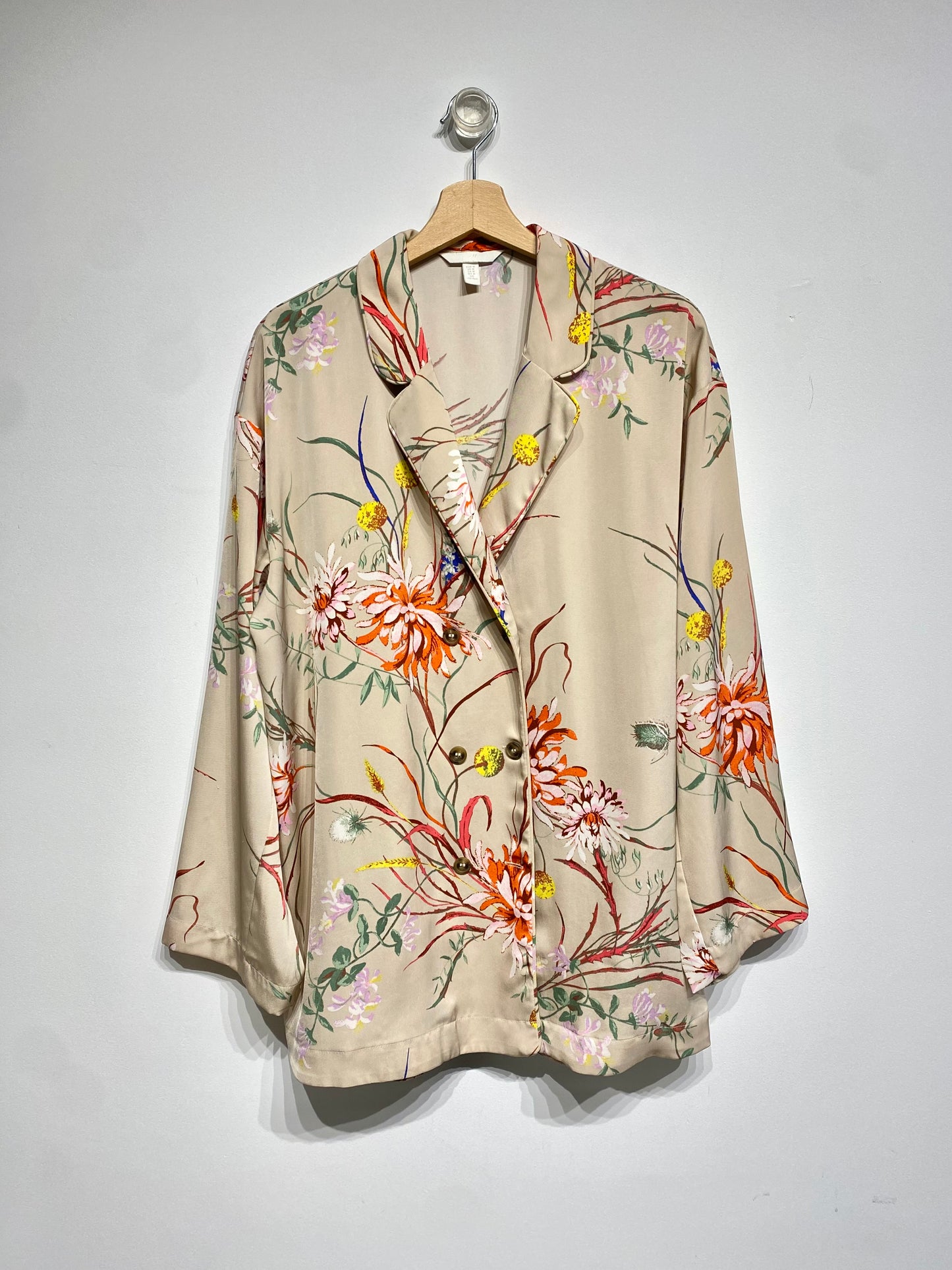 Blusa satinada