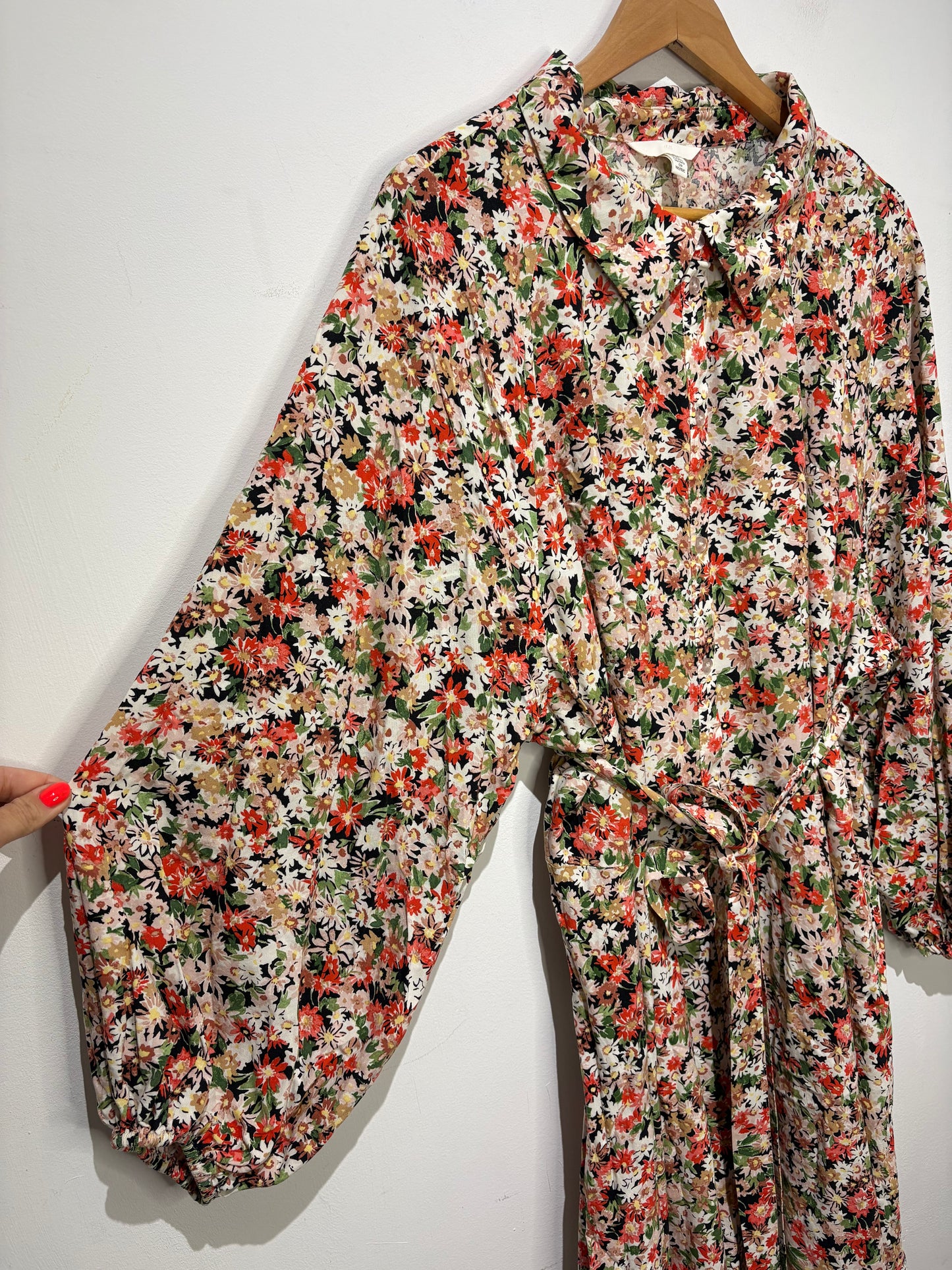 Vestido de flores de H&M