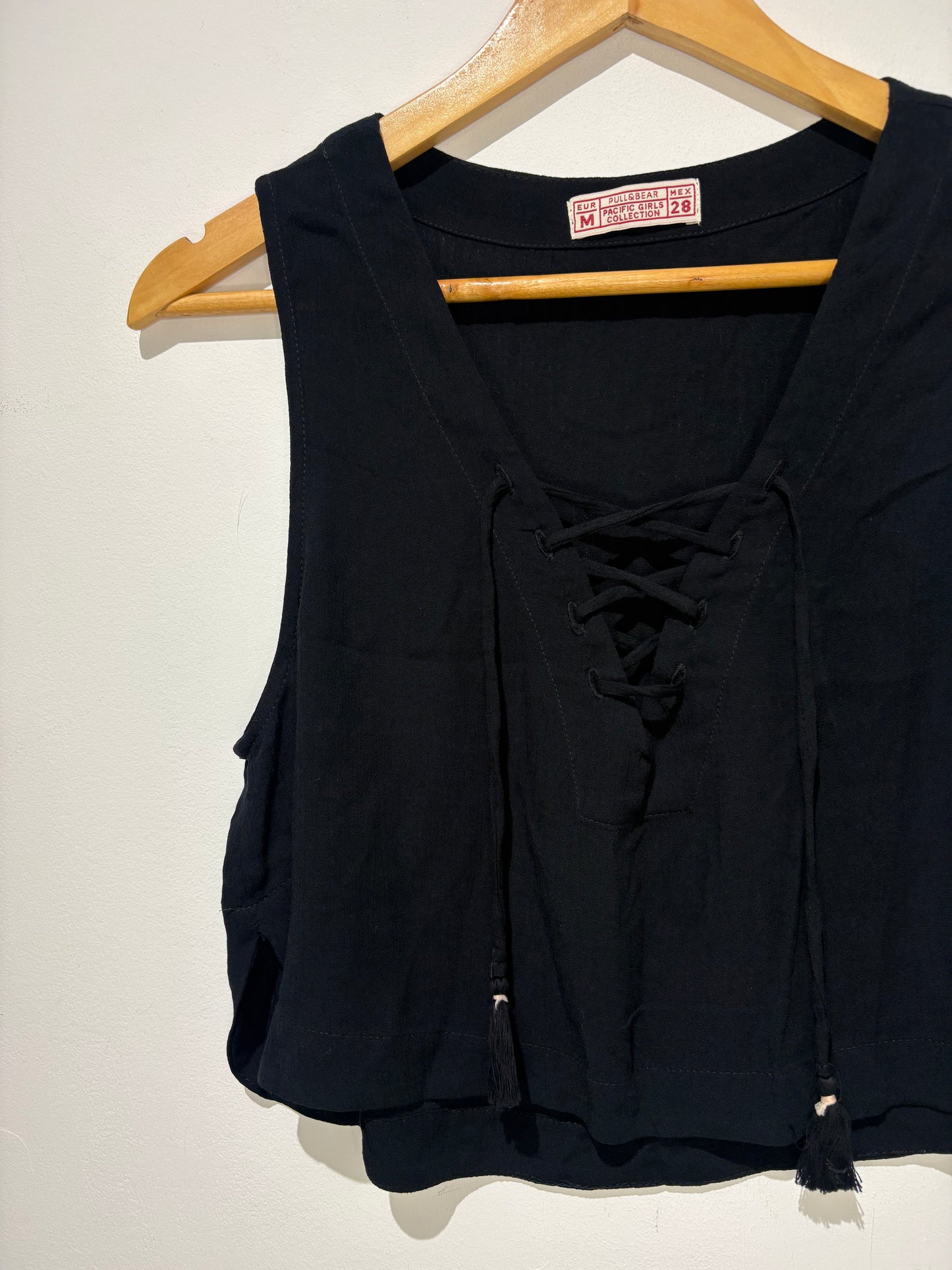 Top escote atado Pull&Bear