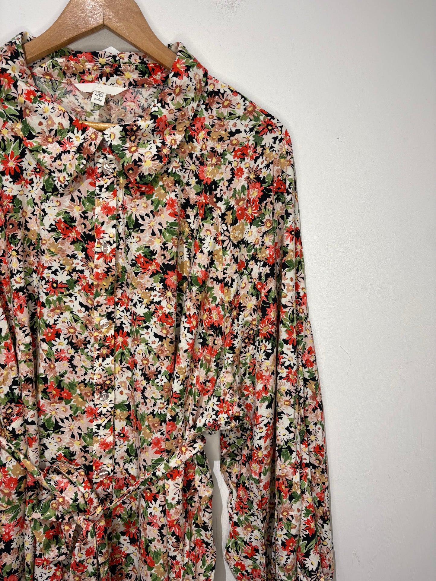 Vestido de flores de H&M