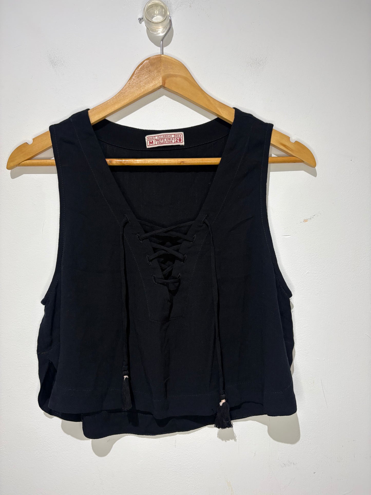 Top escote atado Pull&Bear