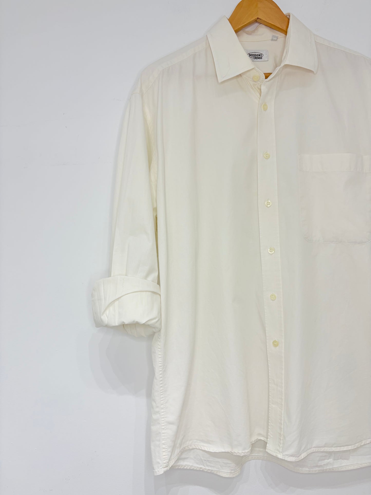 Camisa sola con bolsillo Vintage