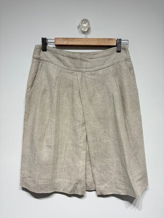 Falda Massimo Dutti color beige
