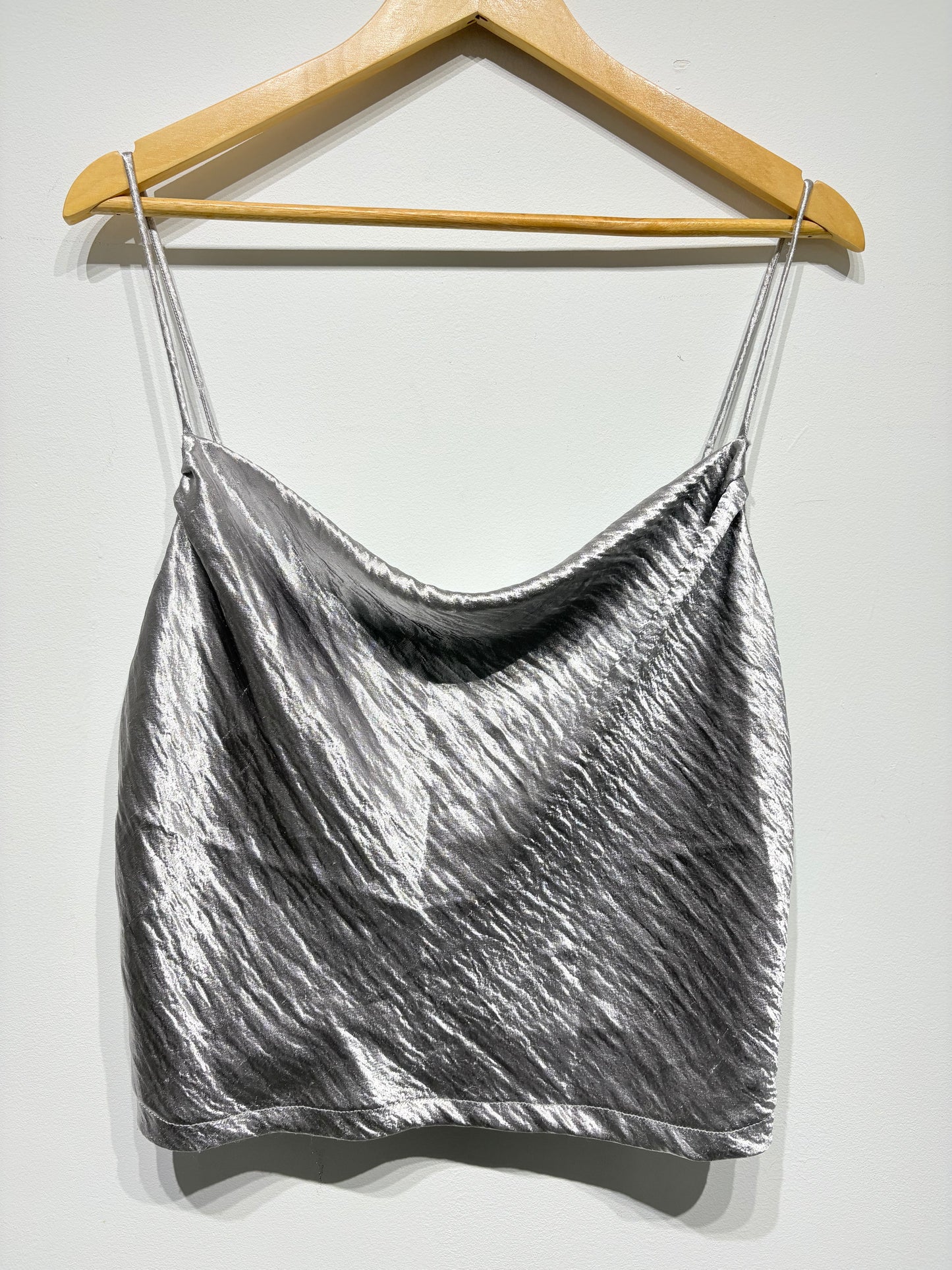 Blusa satinada de Mango