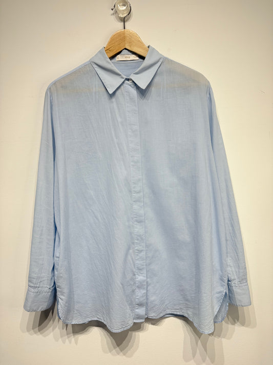 Camisa celeste 100% algodón