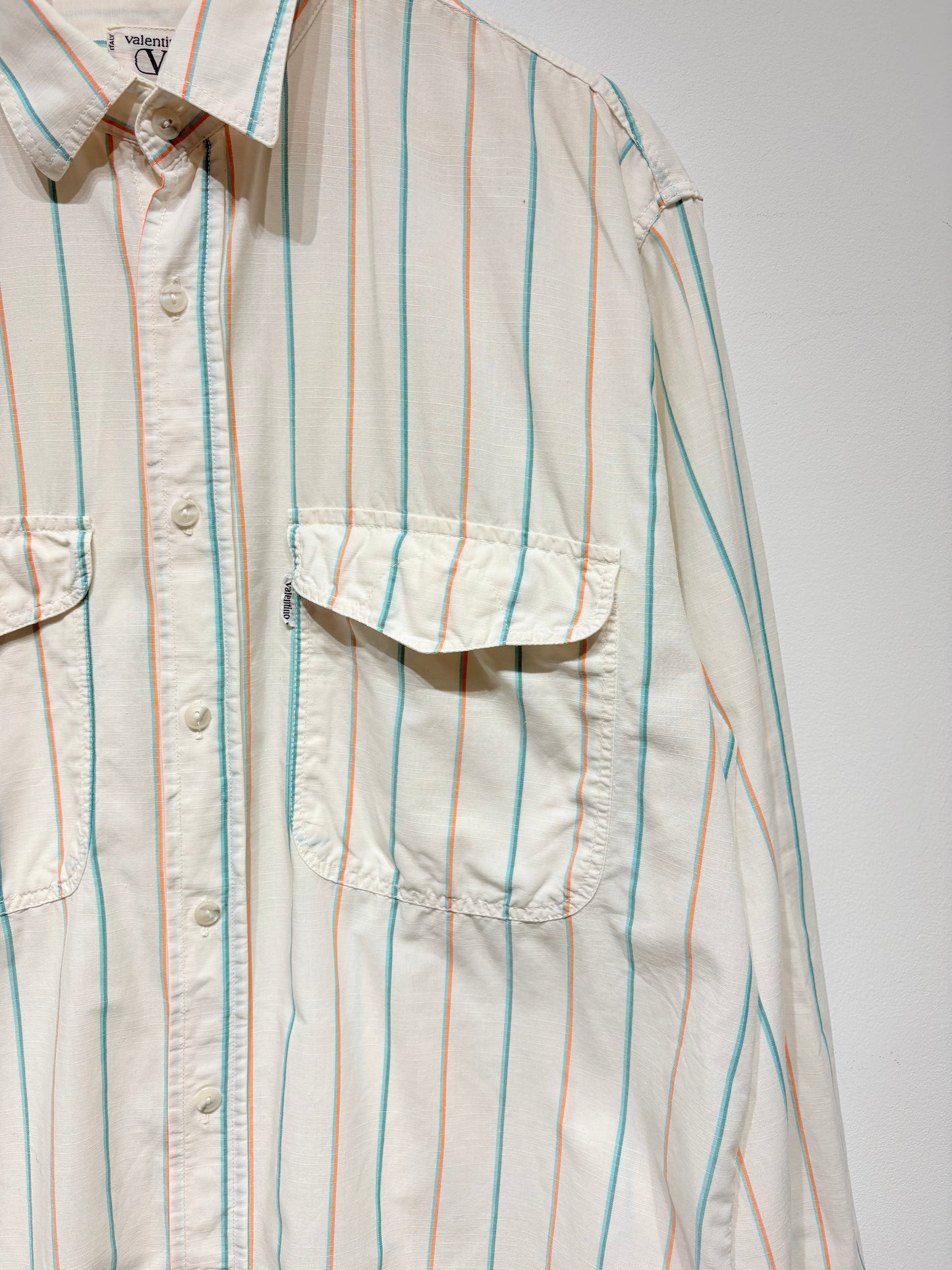 Camisa rayas tipo Jeans Valentino