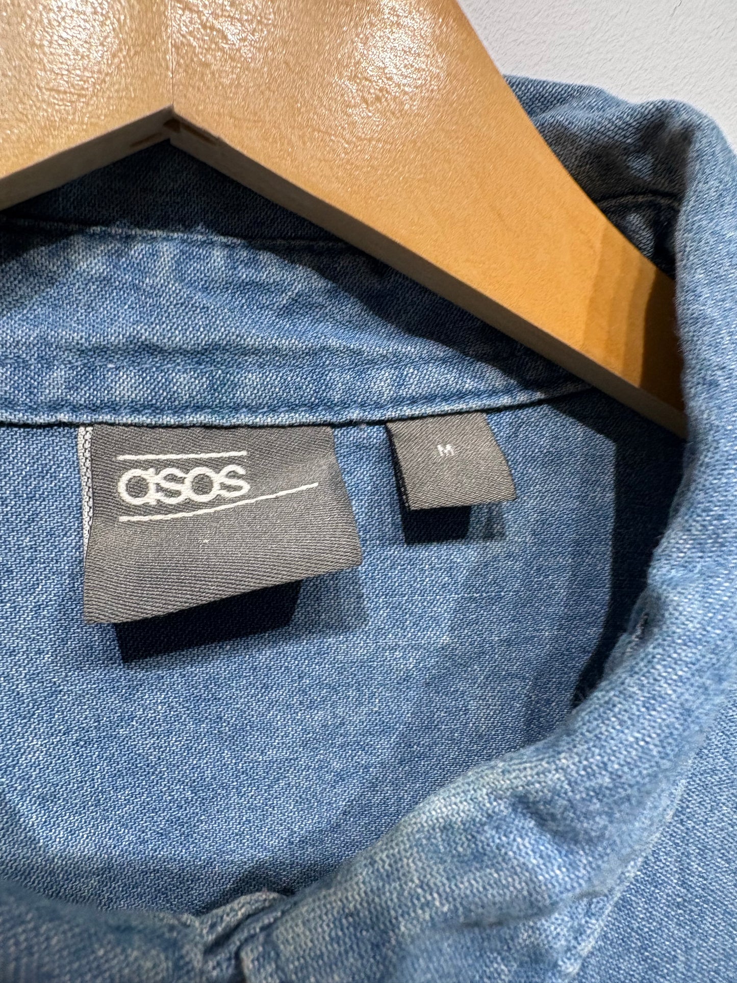 Camisa larga vaquera